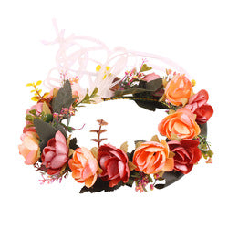 Girl’s Garland Artificial Flowers For Wedding Or Quinceanera