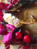 Yellow Quartz Energy Bangle Bracelet - Pulcerita De La Energia