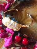 Yellow Quartz Energy Bangle Bracelet - Pulcerita De La Energia