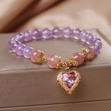 Amethyst Crystal Bracelet