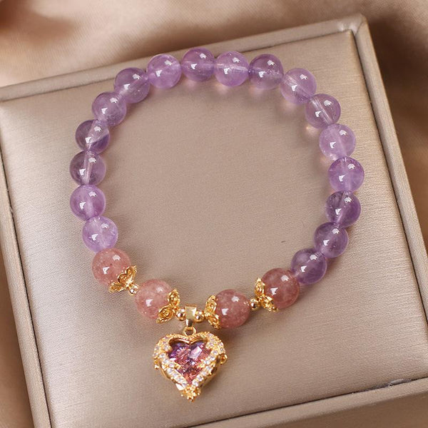 Amethyst Crystal Bracelet