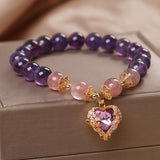 Amethyst Crystal Bracelet