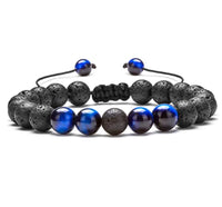 Blue Tigers Eye Aromatherapy Infuser Bracelet