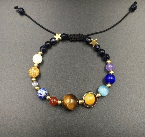 Healing Stones - Adjustable Universe Bracelet