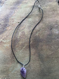 Amethyst Arrowheads Necklace