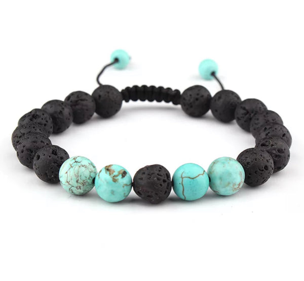 Turquoise Aromatherapy Infuser Bracelet Unisex