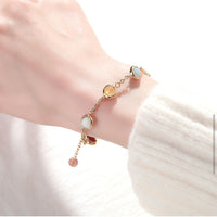 Quartz Crystal Natural Tourmaline Stone Bracelet Colorful Style 6_Pulcerita De Los Sueños_Dream Bracelet