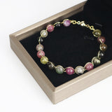 Quartz Crystal Natural Tourmaline Stone Bracelet Colorful Style 1_Pulcerita De Los Sueños_Dream Bracelet