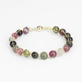 Quartz Crystal Natural Tourmaline Stone Bracelet Colorful Style 1_Pulcerita De Los Sueños_Dream Bracelet