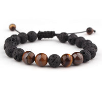 Tigers Eye Aromatherapy Infuser Bracelet Unisex