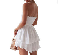 Ruffled Sexy Off Shoulder Womans Romper