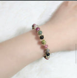 Crystal Natural Tourmaline Stone Bracelet Colorful Style 5_Pulcerita De Los Sueños_Dream Bracelet