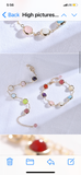 Crystal Natural Tourmaline Stone Bracelet Colorful Style 4_Pulcerita De Los Suenos_Dream Bracelet