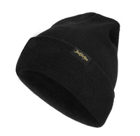 Black Beanie With Gold Letters JustForYou