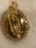 Virgen De Guadalupe Necklace and Pendant Adult