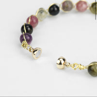 Crystal Natural Tourmaline Stone Bracelet Colorful Style 5_Pulcerita De Los Sueños_Dream Bracelet