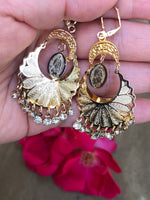 Dangle Earrings Virgen De Guadalupe