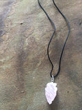 Rose Quartz Arrowheads Necklace