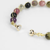 Quartz Crystal Natural Tourmaline Stone Bracelet Colorful Style 1_Pulcerita De Los Sueños_Dream Bracelet